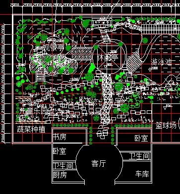 私人庭院景观绿化设计工程方案免费下载 园林绿化及施工